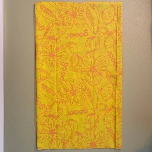 Goodr Yellow and Orange Neck Gaiter - Picture 2 of 2